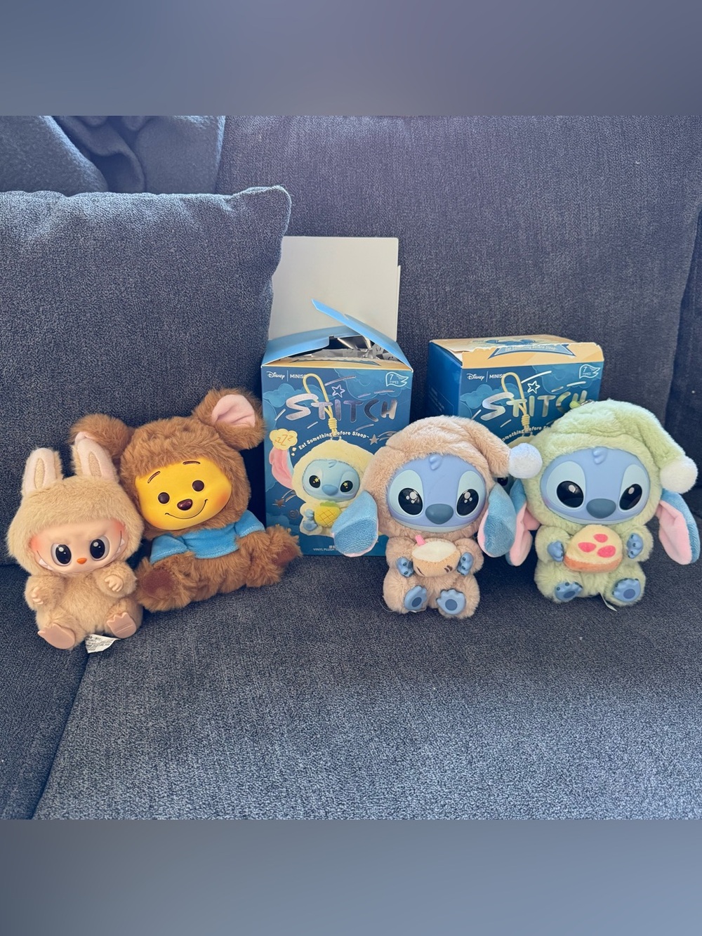 POP MART Labubu & MINISO Stitch & Winnie the Pooh